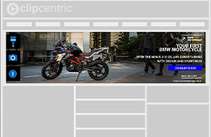 BMW Billboard Animation, Interactive HTML5