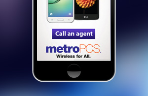 Metro PCS Slider Tap-to-Call