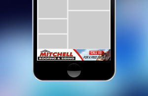 Mitchell Roofing In-Banner Tap-to-Call