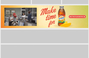 Snapple Swell Dynamic Scroll, Animation, Parallax, Video