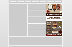 Chipotle  In-Banner Interactive HTML5, Map