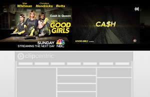 NBC Super Billboard Responsive, Video
