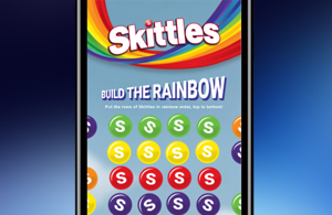 Skittles Scroller Ad Interactive HTML5