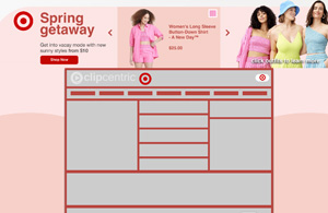 Target Wallpaper Takeover Animation, Custom Buttons, Responsive, Video