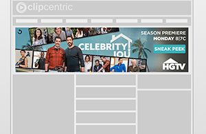 HGTV Full Page Animation, Responsive