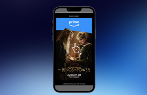 Amazon Prime Video Scroller Ad Animation, Interactive HTML5