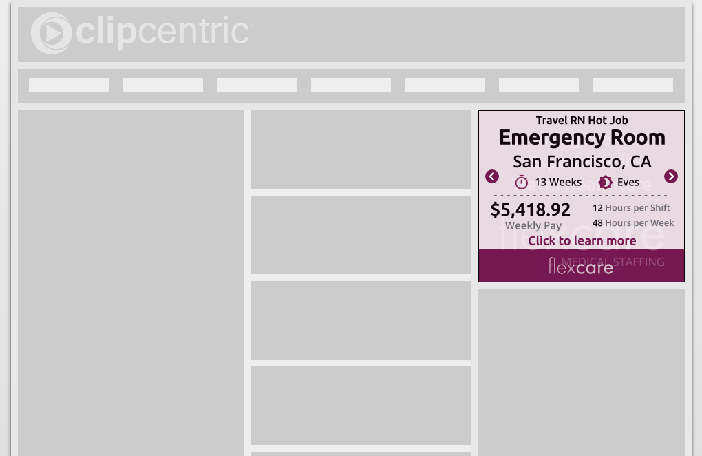 Flexcare Carousel Animation, Carousel, Data Driven