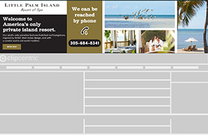 Little Palm Island Spa & Resort Super Billboard Animation, Tap-to-Call